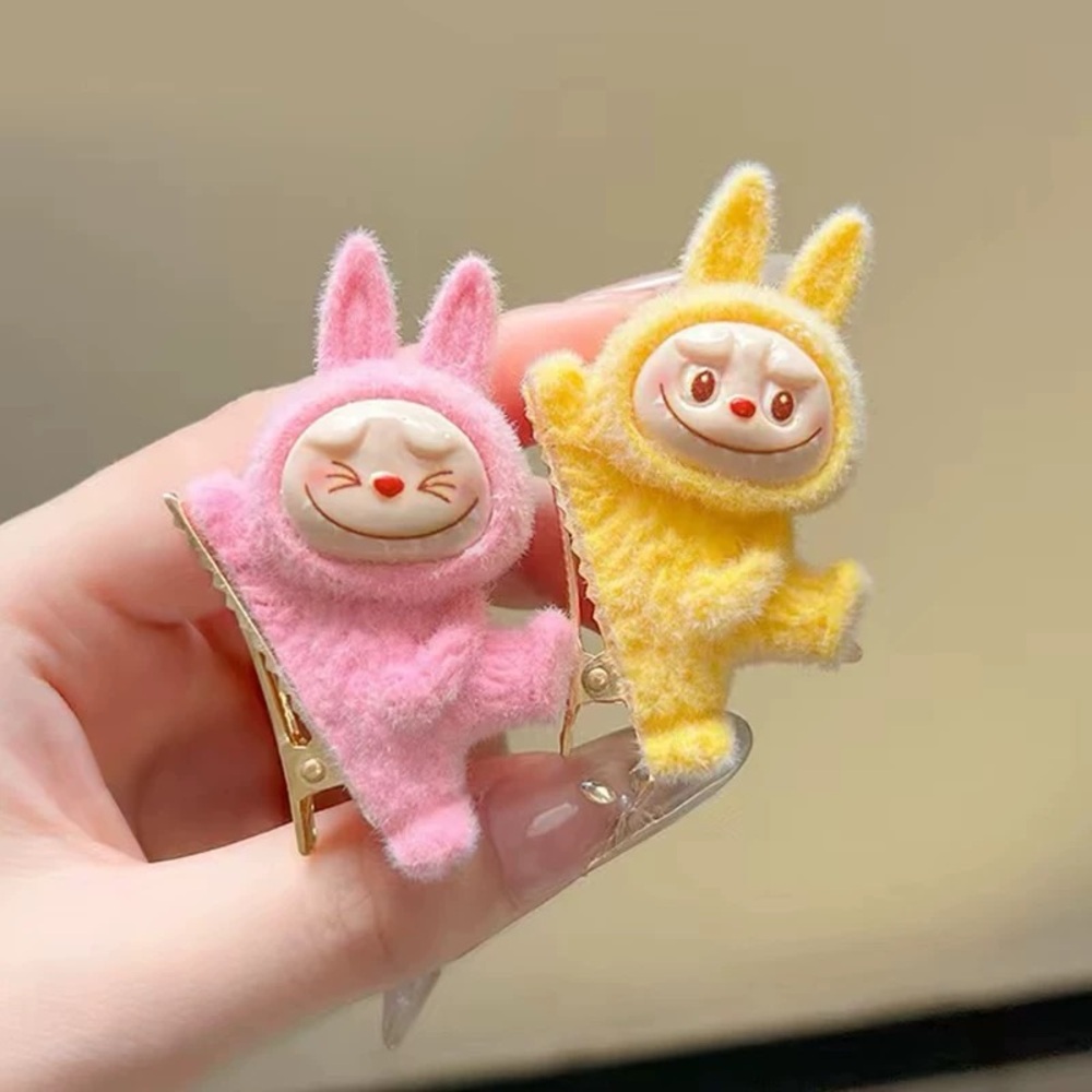 3 PCs Handmade Labubu Hairpins-Cute Bunny Hair Clips Set-Great Gifts for Girls - Picture 5 of 16